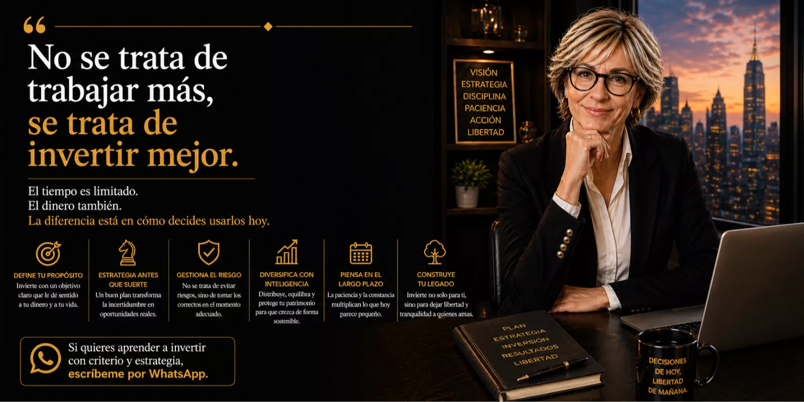 Invertir para mejorar tu situación financiera