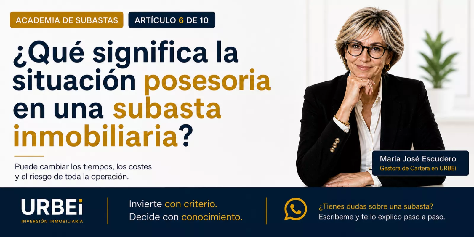 Situación posesoria en subastas inmobiliarias
