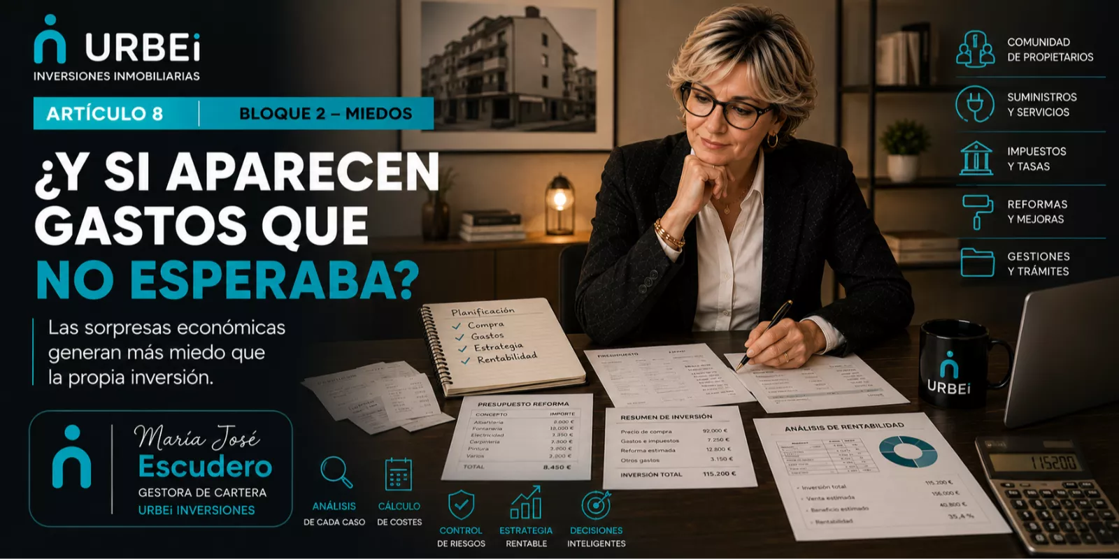 Gastos imprevistos al invertir en vivienda ocupada